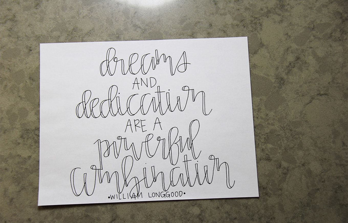 HAND-LETTERING