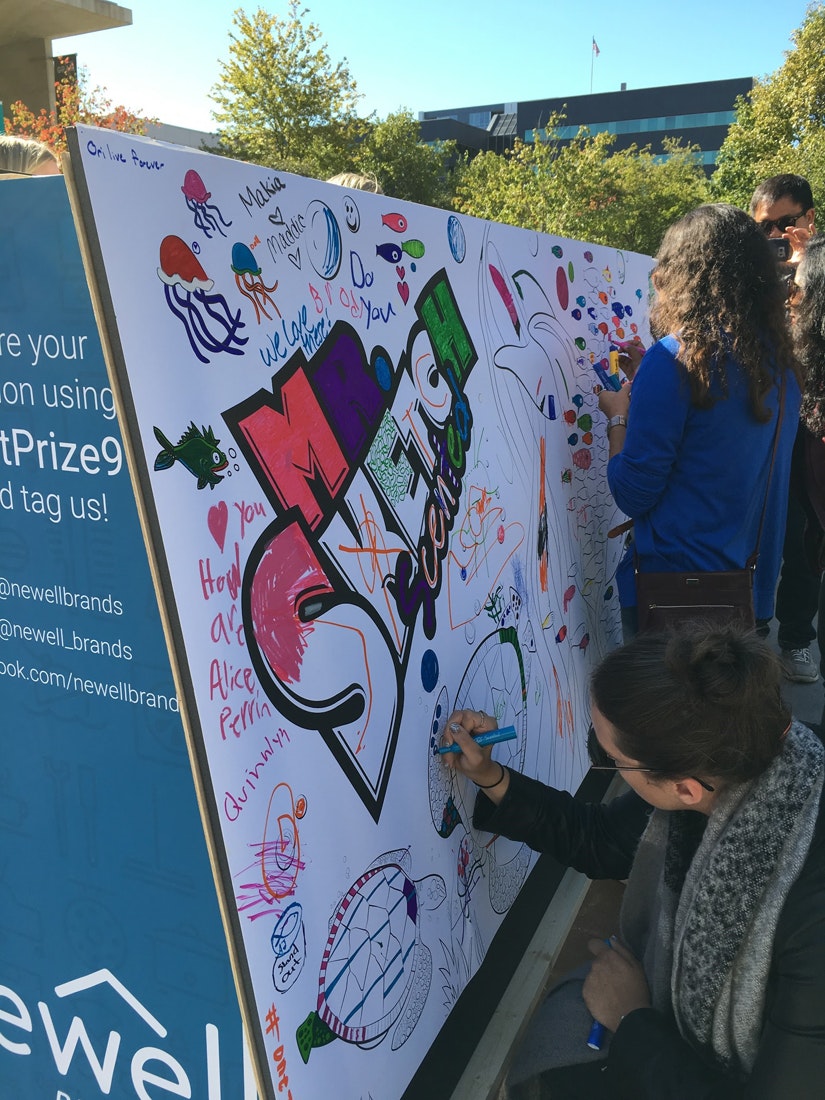 SHARPIE DEVIENT « TOUT-MUR » À L'ÉVÉNEMENT ARTPRIZE
